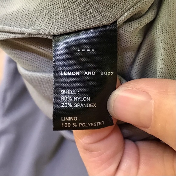 Lemon & Buzz Gray Dolman Sleeve Banded Hem Midi Dress Size Medium - Picture 9 of 13